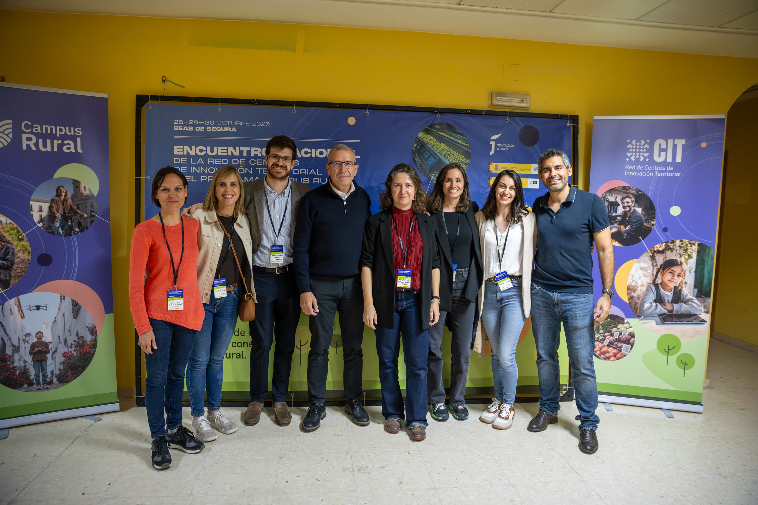 Fotogalería Bienvenida 28 de octubre del Encuentro Nacional de la Red de Centros de Innovación Territorial y el Programa Campus Rural